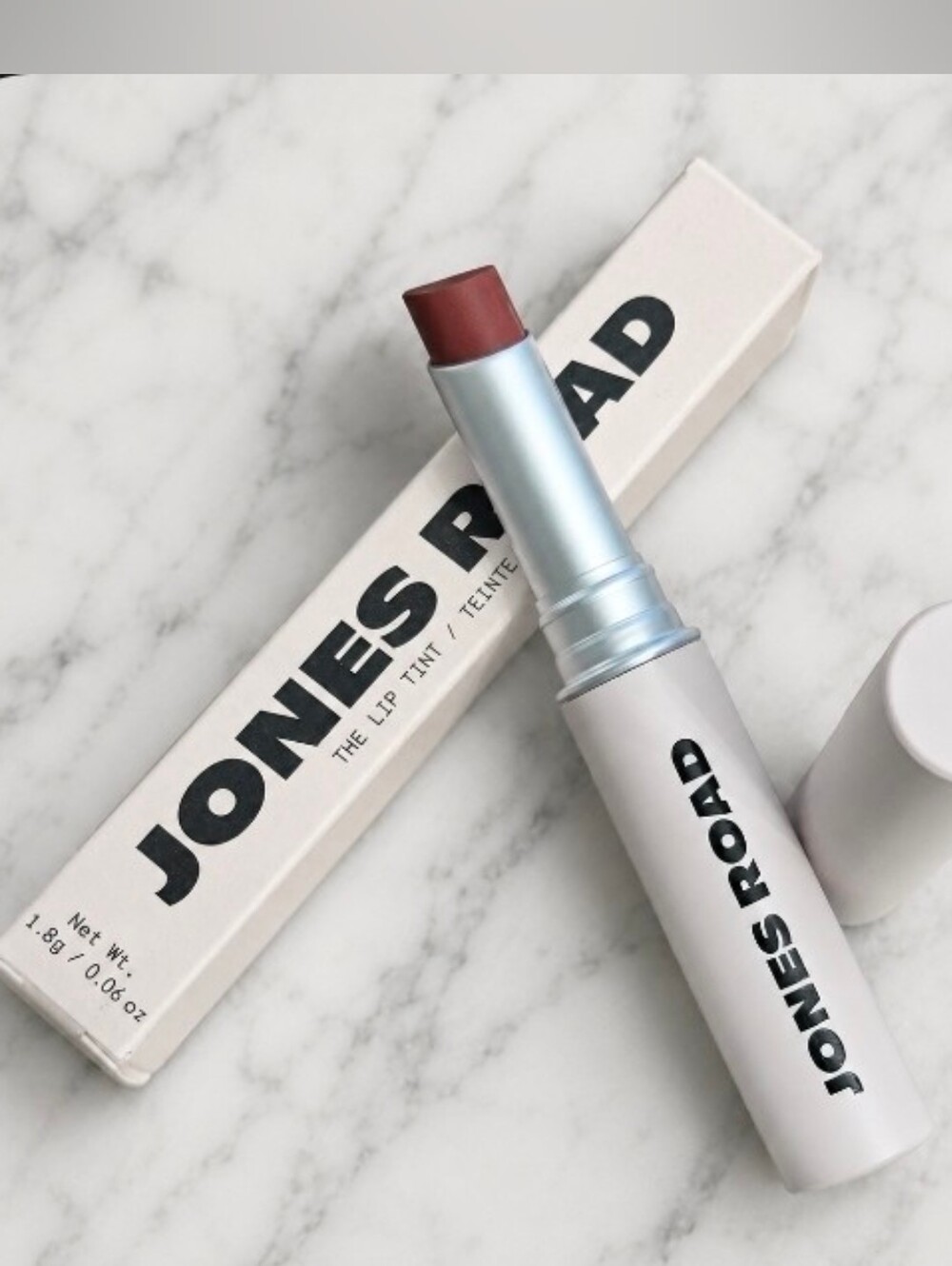 Jones Road COCOA ROSE The Lip Tint .06 oz Full Size NIB!  DISCONTINUED!!!